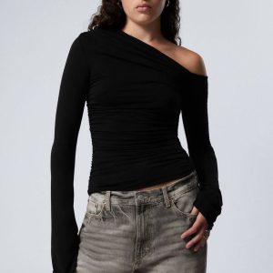 ATHENA φανέλα με κάτω ώμο